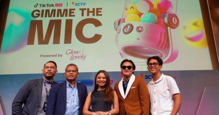 SCTV Tayangkan Kompetisi Menyanyi TikTok Live “Gimme The Mic”