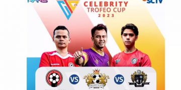 Stand Up Indo FC, Selebritis FC, dan Colossus FC Beradu Tanding Dalam Laga Celebrity Trofeo Cup 2023