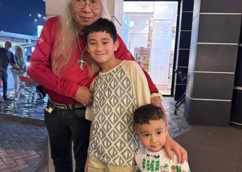 Rindu Terobati, Gideon Tengker Bertemu Rafathar dan Rayyanza