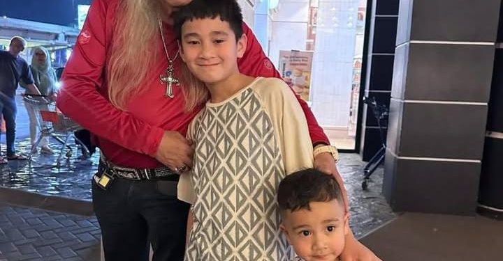 Rindu Terobati, Gideon Tengker Bertemu Rafathar dan Rayyanza