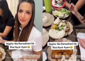 Nagita Slavina Shock, Nia Ramadhani Tak Bisa Suwir Ayam