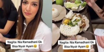 Nagita Slavina Shock, Nia Ramadhani Tak Bisa Suwir Ayam