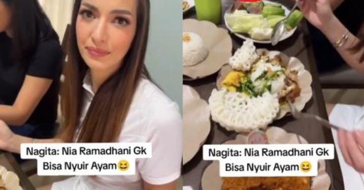 Nagita Slavina Shock, Nia Ramadhani Tak Bisa Suwir Ayam