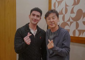 Ada Apakah Shin Tae-yong Makan Malam dengan Verrell Bramasta ?