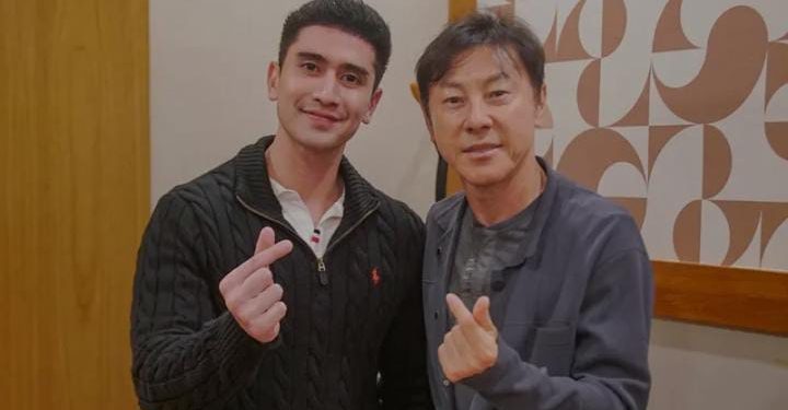 Ada Apakah Shin Tae-yong Makan Malam dengan Verrell Bramasta ?