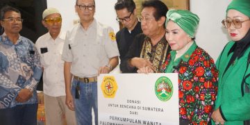 PWPSS Salurkan Bantuan Rp30 Juta untuk Korban Bencana Aceh, Sumut, dan Sumbar