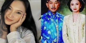 Anggun dan Penuh Wibawa, Tata Cahyani Curi Perhatian di Momen Pernikahan Darma Mangkuluhur