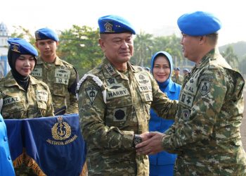 17 Prajurit Puspomal Naik Pangkat, Danpuspomal Tekankan Tanggung Jawab Lebih Besar