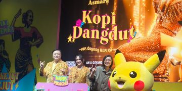 Happy Asmara dan Pikachu Kolaborasi di MV “Kopi Dangdut ver. Goyang HEPIKA”